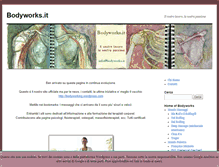 Tablet Screenshot of bodyworks.it